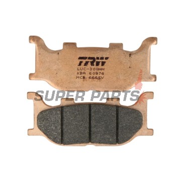 Τακάκια φρένων -TRW- MCB666SV, Italjet Jupiter 125/150/250, Linhai Main Street 300 & Monarch 125/150, Yamaha FZ6 Fazer, MT-03 660, TDR/TZR 125, XJ/XJ6 Diversion, Tmax, Virago, Drag Star, Midnight Star