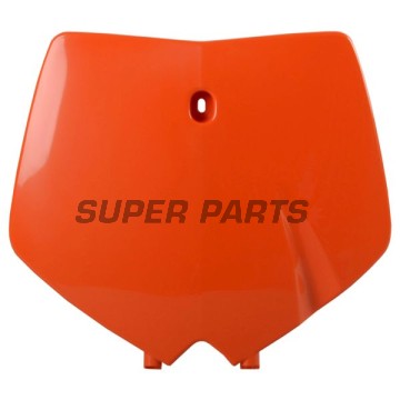 Μάσκα/πινακίδα αριθμού motocross -POLISPORT- πορτοκαλί, KTM SX 125-250 1999-2002