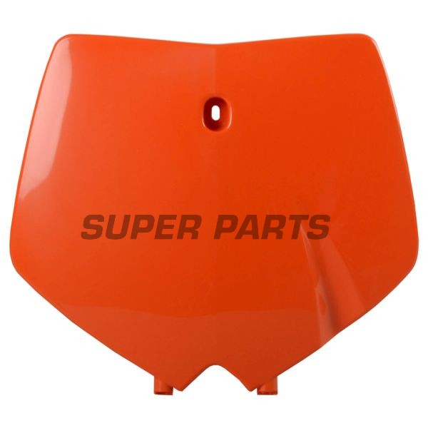 Μάσκα/πινακίδα αριθμού motocross -POLISPORT- πορτοκαλί, KTM SX 125-250 1999-2002