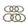Σετ δίσκων συμπλέκτη -TRW- MCC107-6, Honda CBF 250 2004-2006, Honda CR 125R 1984-1985, Honda NX 250 1988-1995, Honda TRX 300EX 1993-2010, Honda XR 250R 1986-1997, Moto Roma Geko 300 Quad 2004-2006