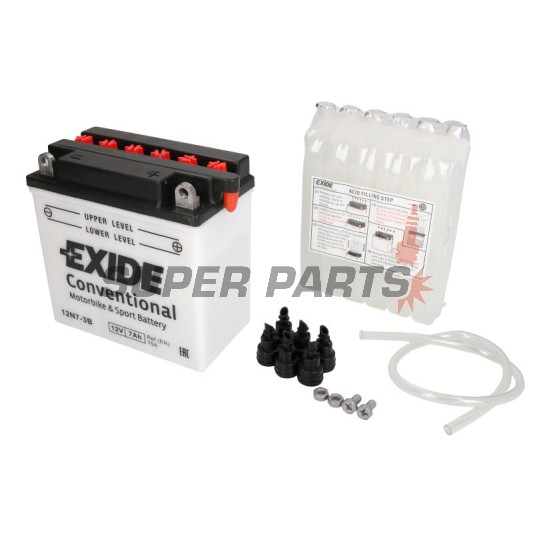 Μπαταρία -EXIDE- 12N7-3B, 7Ah 12V