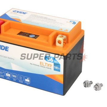 Μπαταρία -EXIDE- ELTX9, 36Wh (3Ah), 12V, Lithium-ion