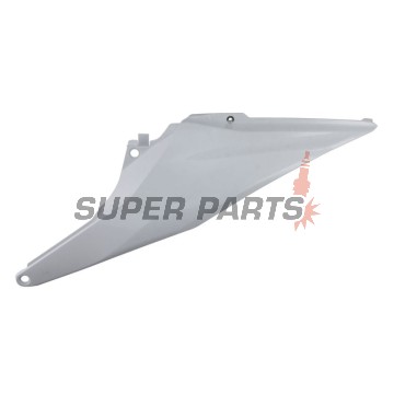 Πίσω πλαϊνά πλαστικά -POLISPORT- λευκά, KTM EXC, EXC-F, SX, SX-F, XC, XC-F 125-450 2019-2023