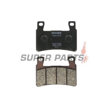 Τακάκια φρένων -FERODO- FDB2079P, CBR600F/600RR/Fireblade, VTR1000SP1/SP2 (1998-2012)
