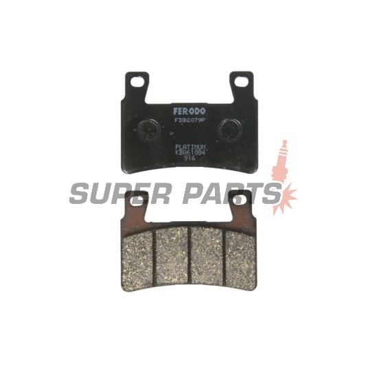 Τακάκια φρένων -FERODO- FDB2079P, CBR600F/600RR/Fireblade, VTR1000SP1/SP2 (1998-2012)