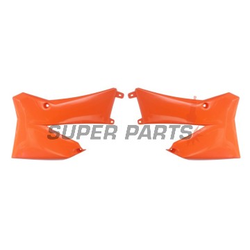 Μπροστινά πλαϊνά πλαστικά -POLISPORT- πορτοκαλί, KTM SX 85 2006-2012