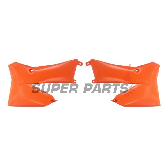 Μπροστινά πλαϊνά πλαστικά -POLISPORT- πορτοκαλί, KTM SX 85 2006-2012