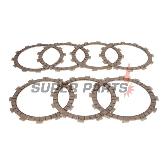 Σετ δίσκων συμπλέκτη -4 RIDE- TCS4455, Kawasaki VN 1500-1600 (1988-2008), Suzuki VZ Marauder 1600 (2004-2005)