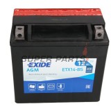 Μπαταρία -EXIDE- YTX14-BS, 12Ah 12V