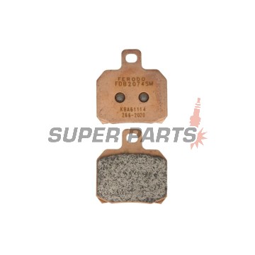 Τακάκια φρένων -FERODO- FDB2074SM, Aprilia ETV, RS, RSV, SL, Tuono; Benelli TNT, Tornado, TreK; Ducati 1098, 1198, 848, Monster, Multistrada, Panigale; KTM RC8, Super Duke; Moto Guzzi Breva, Nevada; Piaggio Beverly, X8, X9; Yamaha YP, VP, XQ