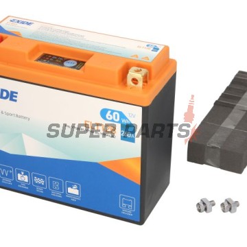 Μπαταρία -EXIDE- ELT12B, 60Wh (5Ah), 12V, Lithium-ion