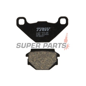 Τακάκια φρένων -TRW- MCB657, Aprilia ETX/MX/Pegaso/RX/SX/Tuareg 125-650, Beta Alp/Euro/Jonathan/M4, Buell M2/S1/S3 1200, Cagiva N90/WMX 50, Fantic Big Wheel/Grinta/Leader, Garelli Big Wheel/Bip Racing, Gas Gas Enducross 125TT, Gilera Eaglet 50, Husqvarna 