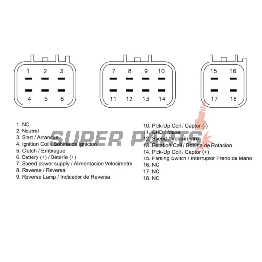 CDI -DZE- YAMAHA YFM 660 2001-2001