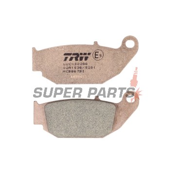 Τακάκια φρένων -TRW- MCB867SI, Honda MSX/Grom 125
