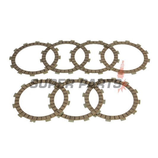 Σετ δίσκων συμπλέκτη -FERODO- FCD1229, Yamaha MT-07/Tracer 700/XSR700 (2014-2019), Yamaha XVS650 Drag Star/Classic (1998-2007), Yamaha YZ250 (1988-1992)