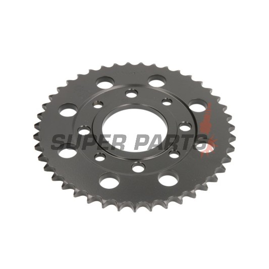 Πίσω γρανάζι -JT- JTR269,43, 43 δόντια, ατσάλινο, Daelim VL 125 2000-2007, VS 125 1997-2003, VT 125 1998-2002, Honda CB 100 1976-1986, CB 125 1973-1989, CBZ 125 2001, CG 125 1977-1983, 1985-2005, CM 125 1982-1997, EZ 90 1990-1996