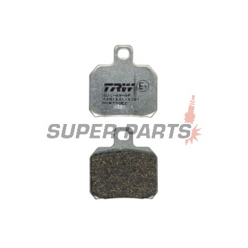 Τακάκια φρένων -TRW- MCB700EC, Aprilia ETV, RS, RSV, SL, Tuono; Benelli TNT, Tornado, TreK; Ducati 1098, 1198, 848, Monster, Multistrada, Panigale; KTM RC8, Super Duke; Moto Guzzi Breva, Nevada; Piaggio Beverly, X8, X9; Yamaha YP, VP, XQ