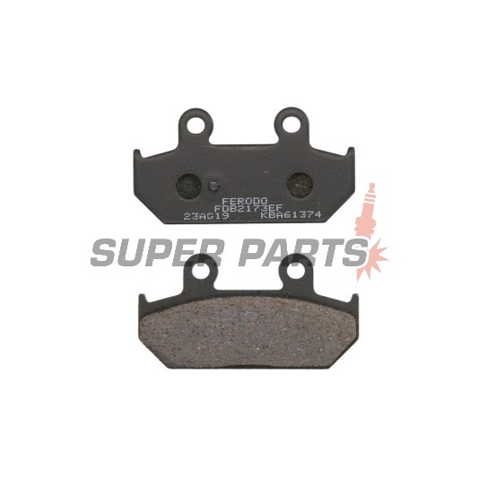 Τακάκια φρένων -FERODO- FDB2173EF, Suzuki AN Burgman 650/650A/650L Executive 2002-2012