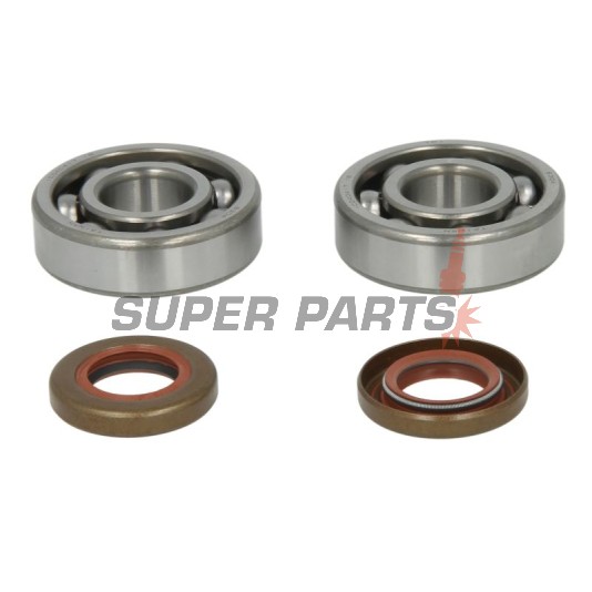 Σετ ρουλεμάν και τσιμουχών στροφάλου -HOT RODS- KTM 65 SX (98-08)