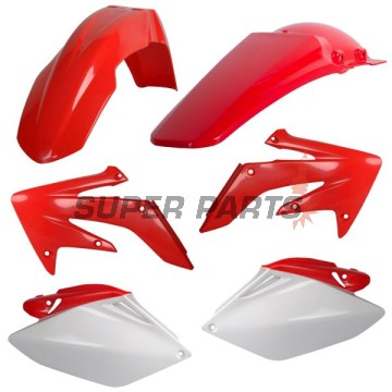 Σετ πλαστικών -POLISPORT- HONDA CRF 250 2008-2008