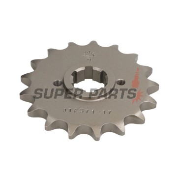 Μπροστινό γρανάζι -JT- JTF571,17, 17 δόντια, Yamaha FJ 600 1984-1985, FZ 600 1986-1989, XJ 400 1982, XJ 550 1981-1985, XJ 600 1984-1991, XS 250/400 1982, YX 600 1986-1990
