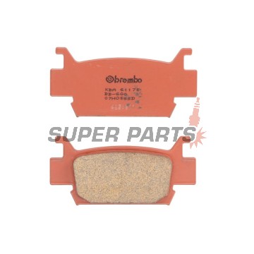Τακάκια φρένων -BREMBO- 07HO58SD, Honda TRX FourTrax Foreman/Rincon/700XX (2005-2011)