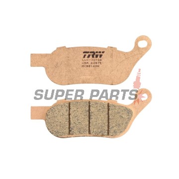 Τακάκια φρένων -TRW- MCB814SH, Harley Davidson FLSTF Fat Boy, FLSTN Softail Deluxe, FXCW Softail Rocker, FXCWC Softail Rocker C, FXDC Dyna Super Glide Custom, FXDF Fat Bob, FXDL Dyna Low Rider, FXDWG Dyna Wide Glide, FXST Softail Standard, FXSTC Softail C