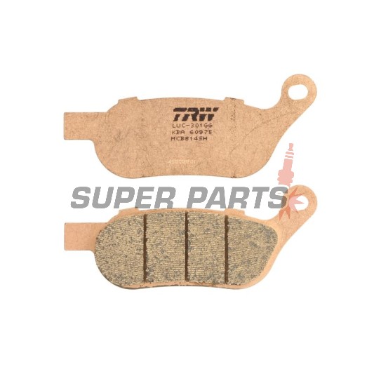 Τακάκια φρένων -TRW- MCB814SH, Harley Davidson FLSTF Fat Boy, FLSTN Softail Deluxe, FXCW Softail Rocker, FXCWC Softail Rocker C, FXDC Dyna Super Glide Custom, FXDF Fat Bob, FXDL Dyna Low Rider, FXDWG Dyna Wide Glide, FXST Softail Standard, FXSTC Softail C