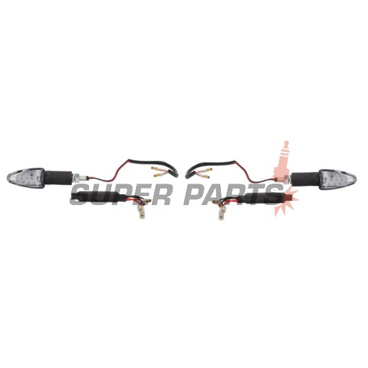 Σετ φλας -OXFORD- Signal 15, κοντό μπράτσο, 12 LED, μαύρα