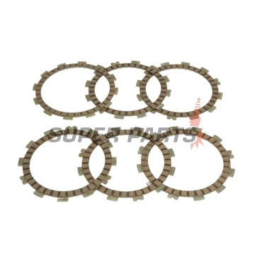 Σετ δίσκων συμπλέκτη -FERODO- FCD0317, Suzuki DR500S/600S/600R Dakar (1981-1989), LS650 Savage F/P (1986-2001)