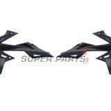 Μπροστινά πλαϊνά πλαστικά -POLISPORT- μαύρα, SUZUKI RM-Z 250/450 2018-2023