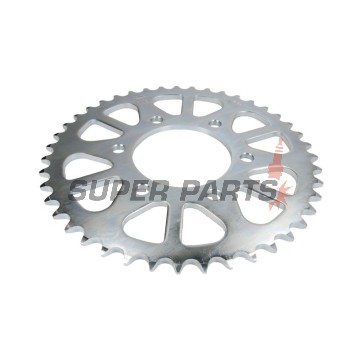 Πίσω γρανάζι -JT- JTR478,43, 43 δόντια, ατσάλινο, Kawasaki EN 650 2015-2020, ER-6F 650 2006-2016, ER-6N 650 2005-2016, EX 650 2006-2019, KLE 650 2007-2020, Z 650 2017-2020, Z 750 2004-2012, Z 800 2013-2016, ZR 750 2005-2006, ZR 800 2013