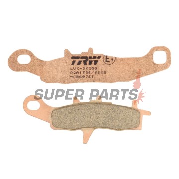 Τακάκια φρένων -TRW- MCB697SI, Kawasaki KFX 700 V-Force; KL/KLX/KLR 250; KX 80/85/100; Suzuki RM 85/85L/100
