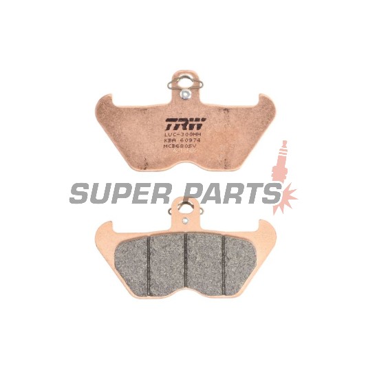 Τακάκια φρένων -TRW- MCB680SV, Beta Evo/Minicross/Minitrial 50-300 2T/4T, BMW K/K1 1000-1200LT/RS, BMW R 850/1100/1150GS/RT/RS/S/C (1988-2005)