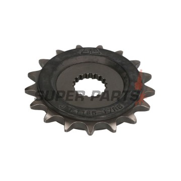 Μπροστινό γρανάζι -JT- JTF1185,17RB, 17 δόντια, με λαστιχένιο αποσβεστήρας, Triumph Bonneville 900 2017-2026, Scrambler 900 2023-2026, Speed Twin 900 2023-2026, Street Cup 900 2016-2019, Street Twin 900 2016-2022