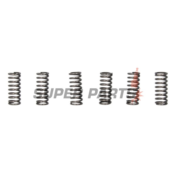 Σετ ελατηρίων συμπλέκτη -TOURMAX- HSP-221-6, Honda CRF 450 2004-2014, KTM EXC 400 2000-2007, 2009, KTM EXC 520 2000-2002, KTM EXC 250 2002-2006, KTM EXC 450/525 2003-2007, KTM EXC 530 2009-2010, KTM MXC 525 2003-2005, KTM XC 450 2009
