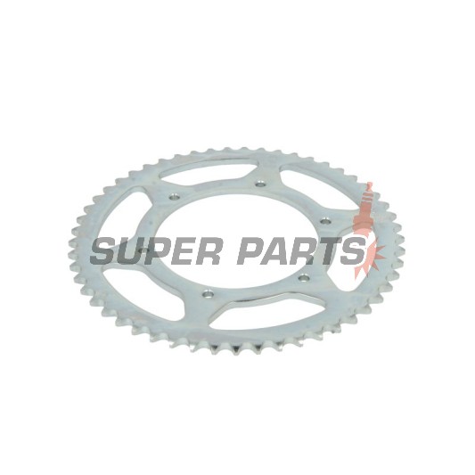 Πίσω γρανάζι -JT- JTR1133,53, 53 δόντια, ατσάλινο, Aprilia RS 50 2006-2012, RS4 50 2012-2016, 2018, SX 50 2012-2016, Derbi GPR 50 2004-2008, Senda 50 2007, Gilera SMT 50 2011-2016, Peugeot XR6 50 2002, 2006
