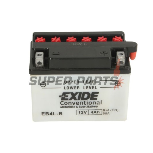 Μπαταρία -EXIDE- YB4L-B, 4Ah 12V