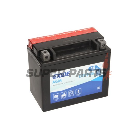 Μπαταρία -EXIDE- YTX12-BS, 10Ah 12V