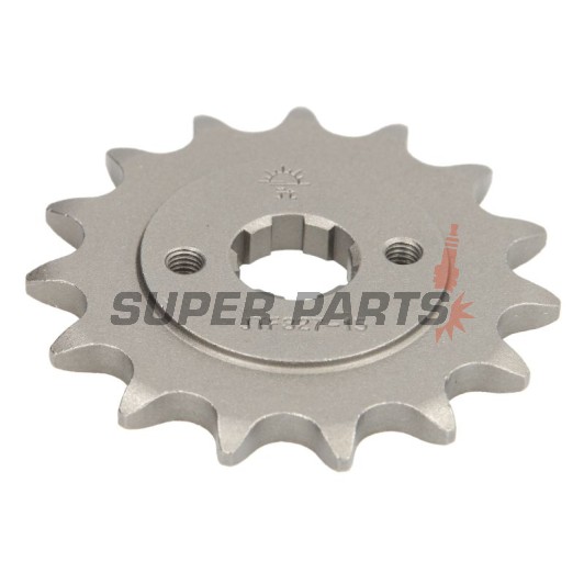 Μπροστινό γρανάζι -JT- JTF327,15, 15 δόντια, Honda CRF 150 2003-2005, 2008-2018, CRF 230 2003-2017, CRM 125 1990-1999, NSR 125 1989-2002, VT 125 1999-2008, XL 125 2001, 2004-2013, XR 250 1988-1995