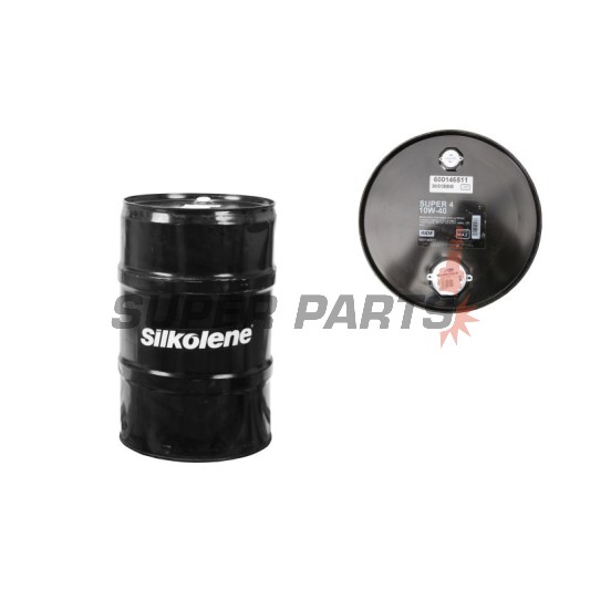 Λάδι κινητήρα -SILKOLENE- 10W40, ημισυνθετικό, 60L