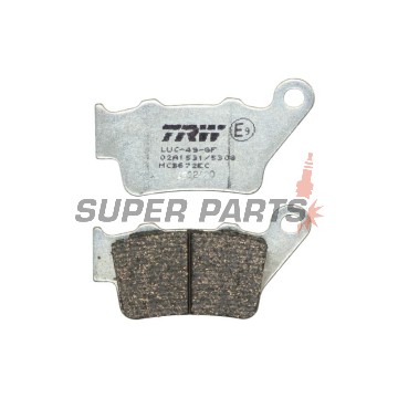 Τακάκια φρένων -TRW- MCB672EC, Alfer VR 250, Aprilia Pegaso 650, Husaberg FE/FS 450-650, Husqvarna CR/TE/WR 125-610, KTM EXC/LC4/Duke 250-690, Yamaha TT 600, WR 125 (1993-2022)