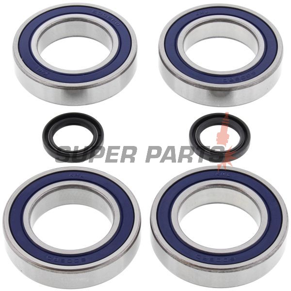 Σετ ρουλεμάν τροχού -4 RIDE- πίσω, Kawasaki KLT 200 1983-1984, Kawasaki KLT 250 1984-1985