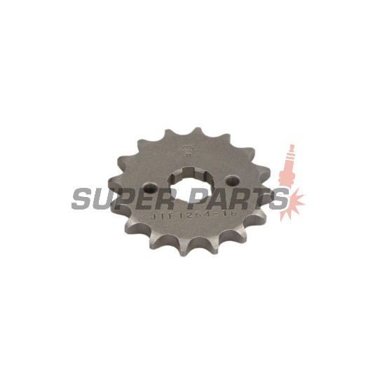 Μπροστινό γρανάζι -JT- JTF1264,16, 16 δόντια, Honda CBF 125 2009-2015, CBR 125 2004-2017, CLR 125 1998-2003, XLR 125 1998-2002, XR 125 2003-2008, XR 150 2014