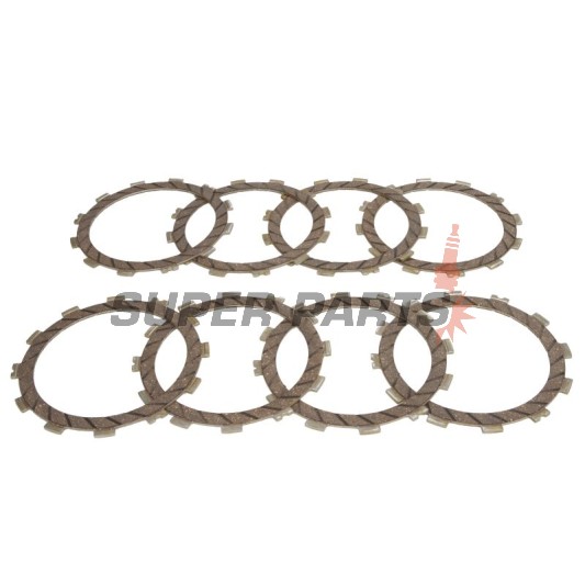 Σετ δίσκων συμπλέκτη -4 RIDE- TCS4514, Kawasaki KX 250F (2004-2018), ZX-6R/ZX-6RR 600/636 Ninja (2005-2018), Suzuki RM 125 (2001-2012), RM-Z 250 (2004-2019)