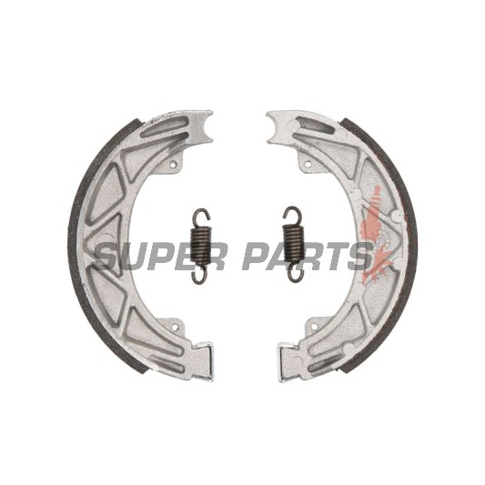 Σιαγόνες φρένων -RMS- 140x25mm, Aprilia Scarabeo 100 2001-2005, 2010-2012, Aprilia Scarabeo 50 2002-2014, Aprilia Sportcity 50 2008-2011, Derbi Atlantis 100 2004-2006, Derbi Atlantis 50 2004-2007