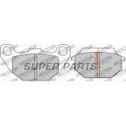 Τακάκια φρένων -FERODO- FDB2096EF, Kawasaki KFX 50/90 (2007-2017), Kymco Agility 125-200 (2008-2019), Like 50-200 (2009), MX/MXU 50-150 (2004-2010), People 50-500 (2000-2016), Vitality 50 (2004-2005)
