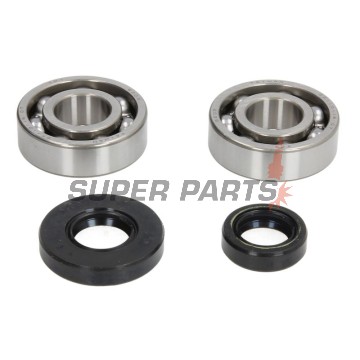 Σετ ρουλεμάν και τσιμουχών στροφάλου -HOT RODS- KTM 50 SX (06-08); 50 SX PRO JR (04-08); 50 SX PRO SR (04-05)