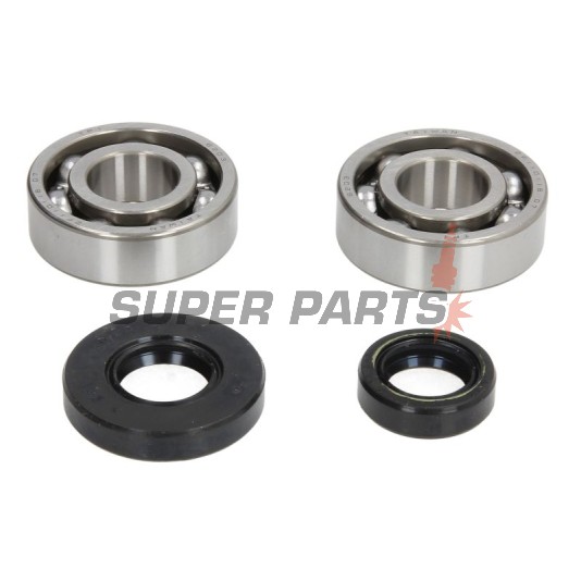 Σετ ρουλεμάν και τσιμουχών στροφάλου -HOT RODS- KTM 50 SX (06-08); 50 SX PRO JR (04-08); 50 SX PRO SR (04-05)