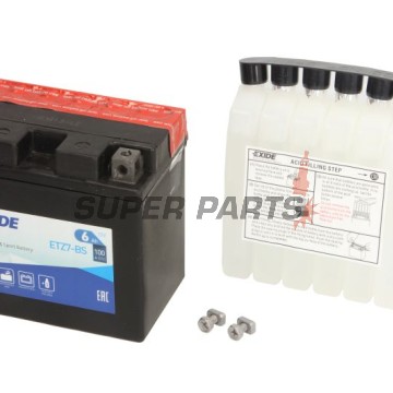 Μπαταρία -EXIDE- YTZ7-BS, 6Ah 12V